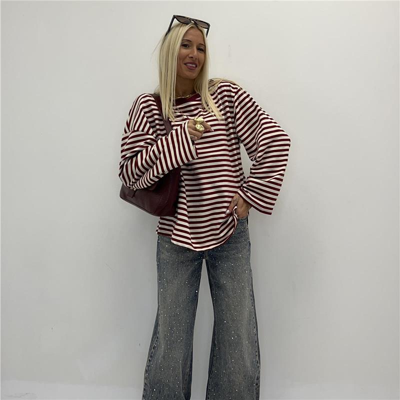 jeans strass baggy